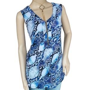 Ellen Tracy Snake Printed Top. ⭐ Pick 3 For $40.